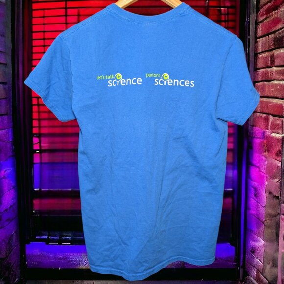 Let's Talk Science Inspiring Discovery Double Sided T-Shirt, Small - Picture 2 of 3